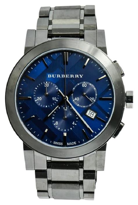 burberry 9365 watch|Burberry Chronograph Blue Dial Dark Grey Ion.